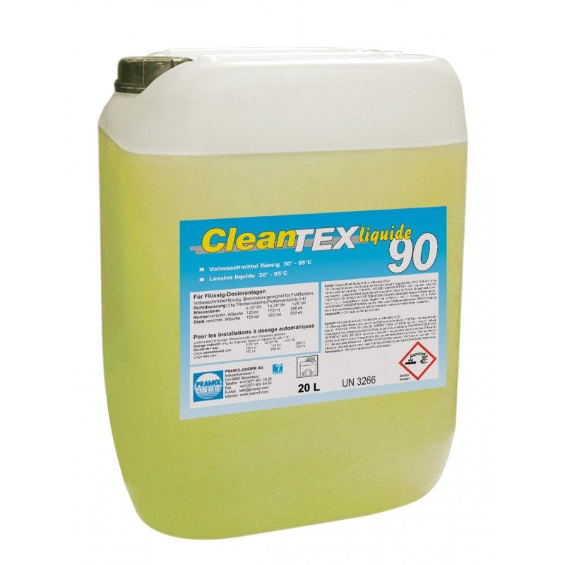 CleanTEX liquide 90 20 l - Hauptwaschmittel hochalkalisch