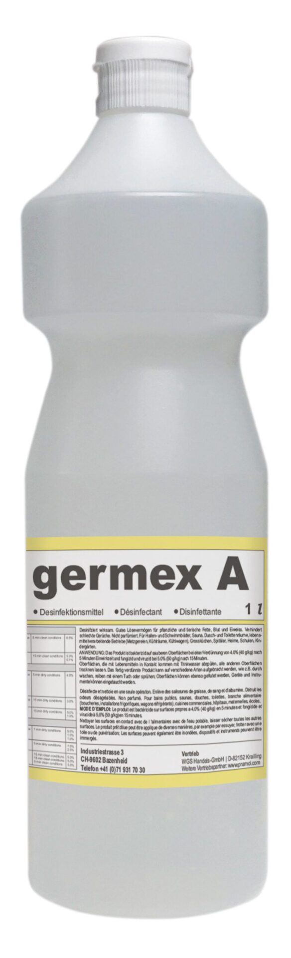 germex A 1 l - Desinfektionsreiniger für Flächen