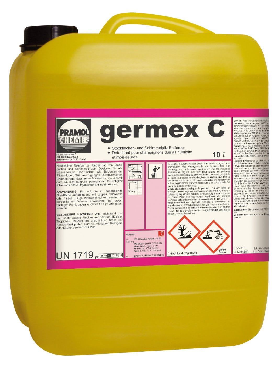 germex C 10 l - Schimmelentferner für Sanitär