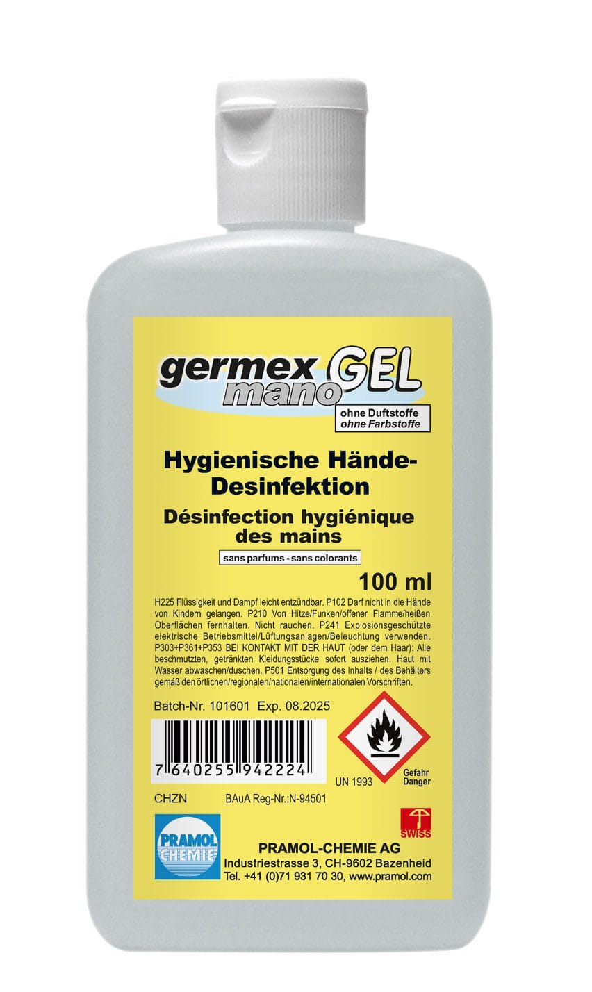 germex mano GEL 100 ml (CH) - Händedesinfektionsgel