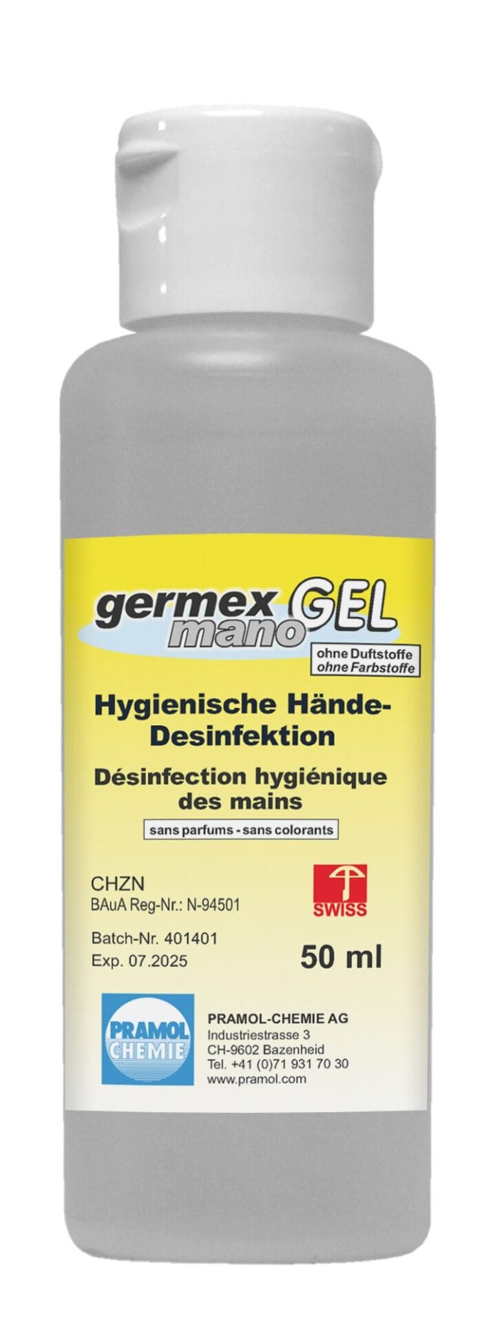 germex mano 50 ml (CH) - Händedesinfektion flüssig
