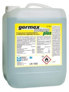 germex mano plus 10 l (CH) - Händedesinfektion mit Hautschutz – Bild 1
