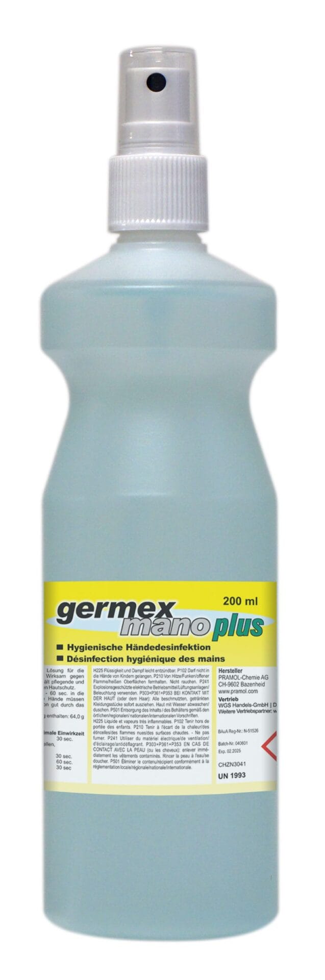 germex mano plus 100 ml (CH) - Händedesinfektion
