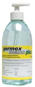 germex mano plus 500 ml (CH) mit Pumpe - Händedesinfektion – Bild 1