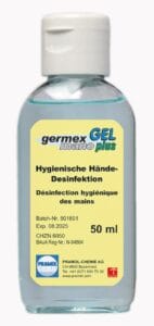 germex mano plus GEL 50 ml (CH) - Händedesinfektionsgel – Bild 1