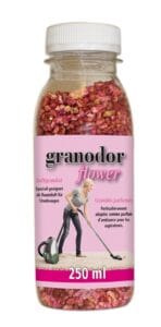 granodor flower 250 ml - Staubsauger Duftgranulat – Bild 1