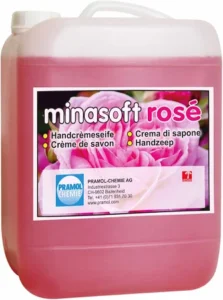 minasoft rosé 10 l - Pflegende Handseife rosé – Bild 1