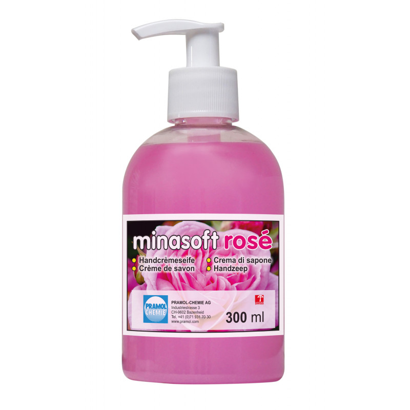 minasoft rosé 300 ml - Pflegende Handseife rosé