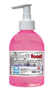 minasoft food 500 ml - Handseife ohne Duft für Lebensmittel – Bild 1