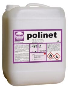 polinet 10 l - Reinigungsemulsion für Türen und Kunststoff – Bild 1