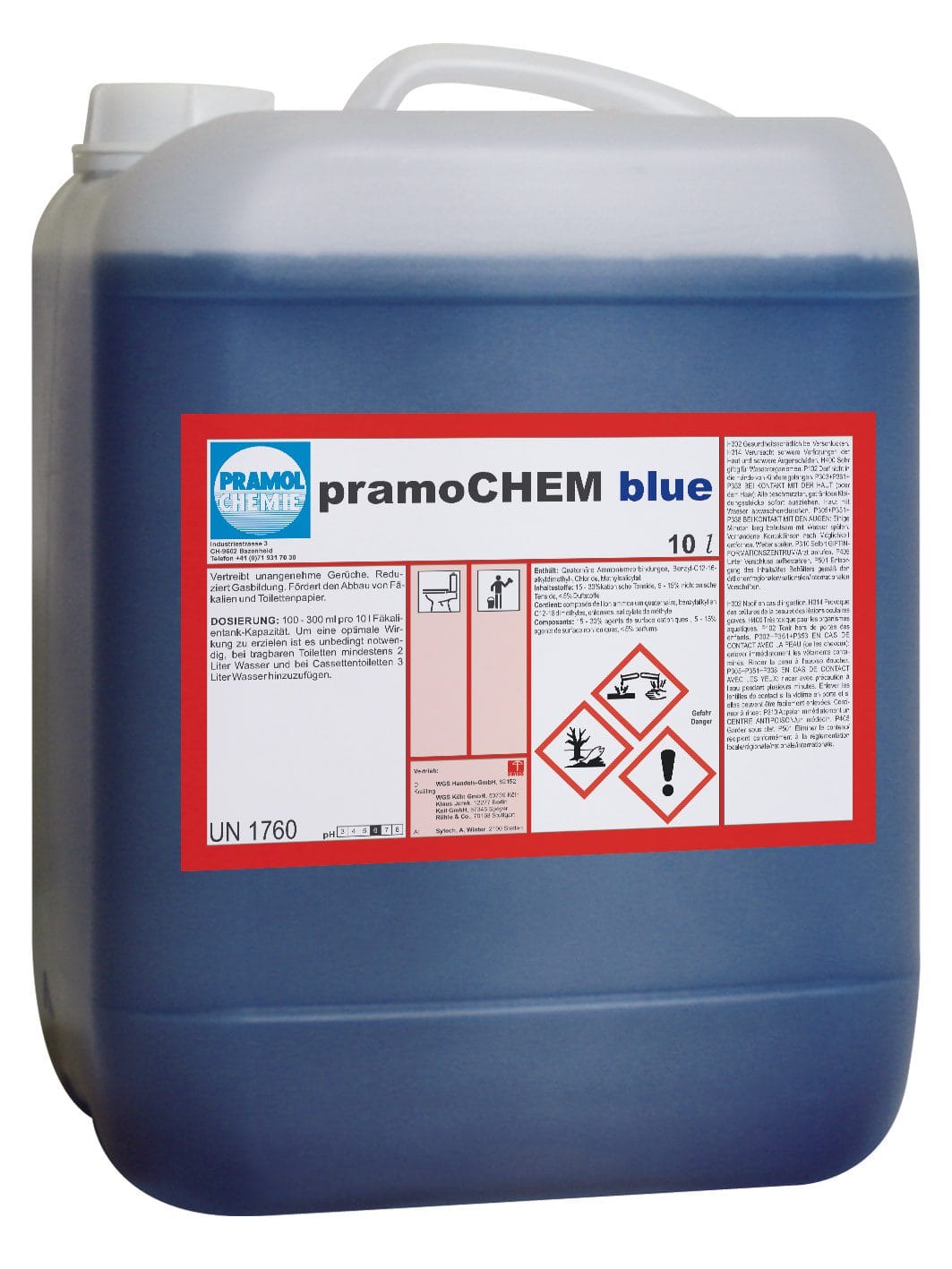 pramoCHEM blue 10 l