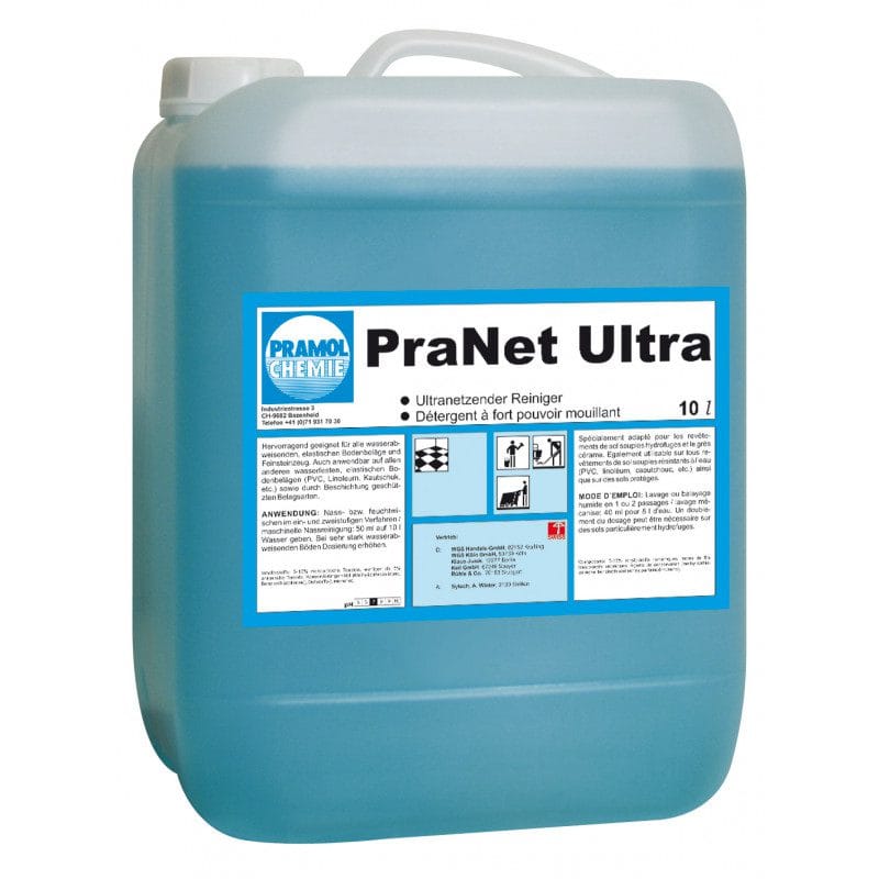 PraNet Ultra 10 l - Bodenreiniger streifenfrei für Laminat
