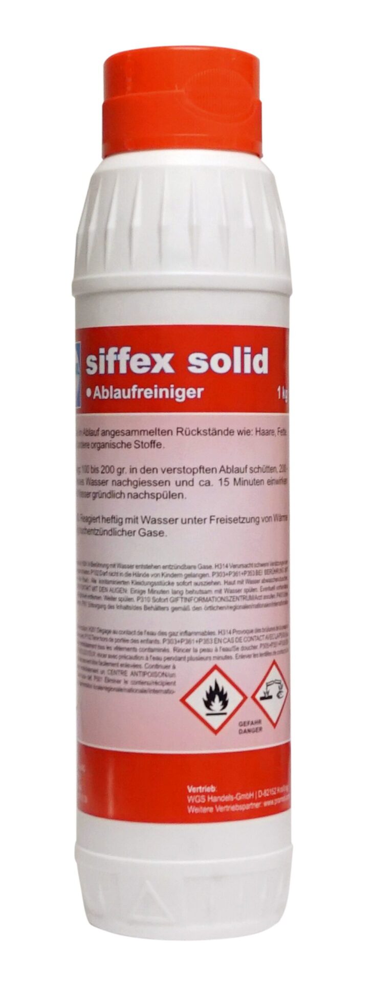 siffex solid 1 kg - Abflussreiniger Pulver