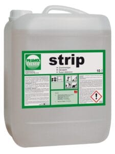 strip 10 l - Grundreiniger gegen Wachs und Dispersion – Bild 1
