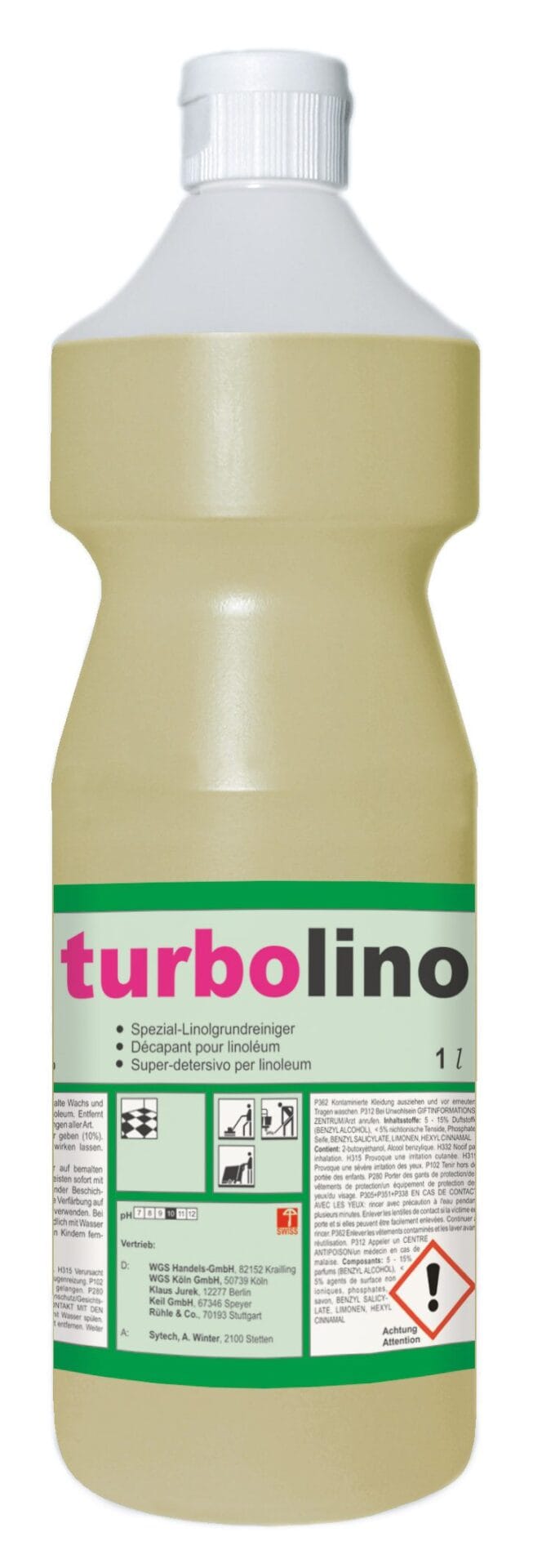 turbolino 1 l - Grundreiniger für Linoleum