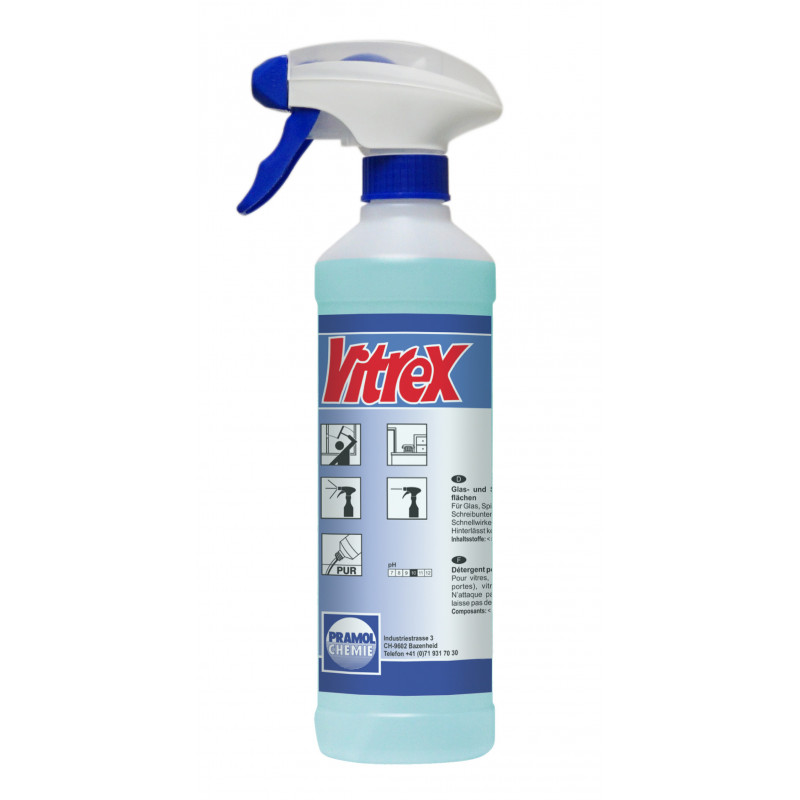 vitrex 500 ml mit OPUS-Spr. Blau - Glasreiniger streifenfrei