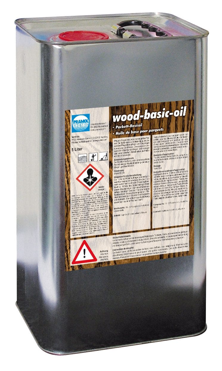 wood-basic-oil 5 l - Pflegeöl für Holzböden