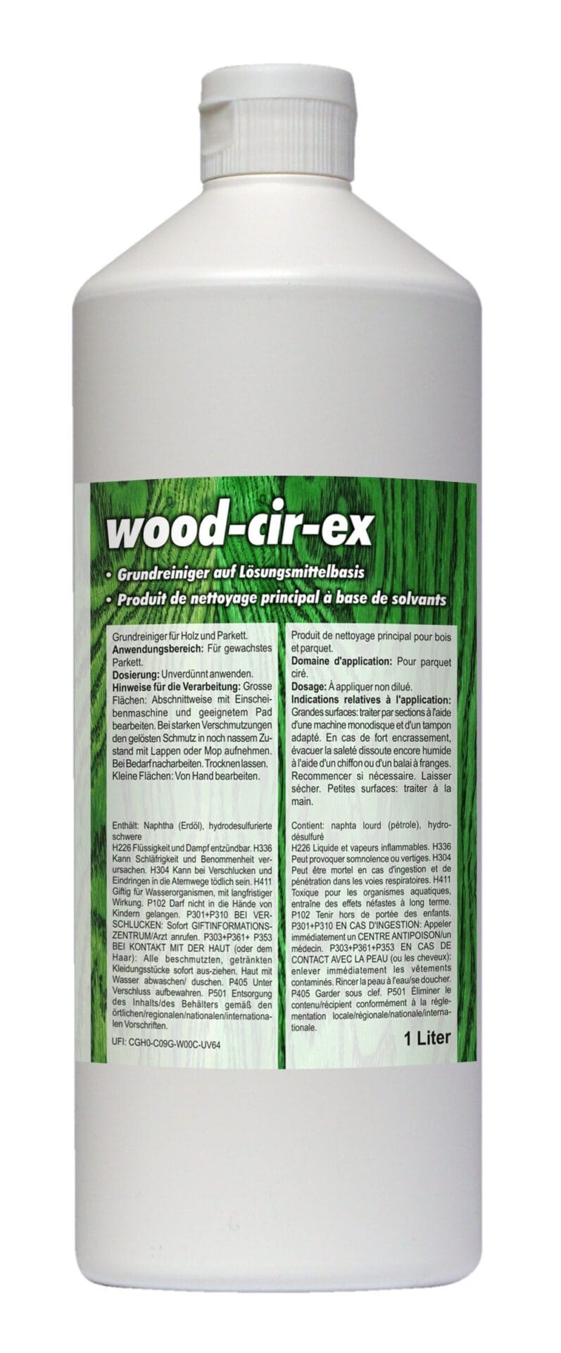 wood-cir-ex 1 l - Holz und Parkett Grundreiniger