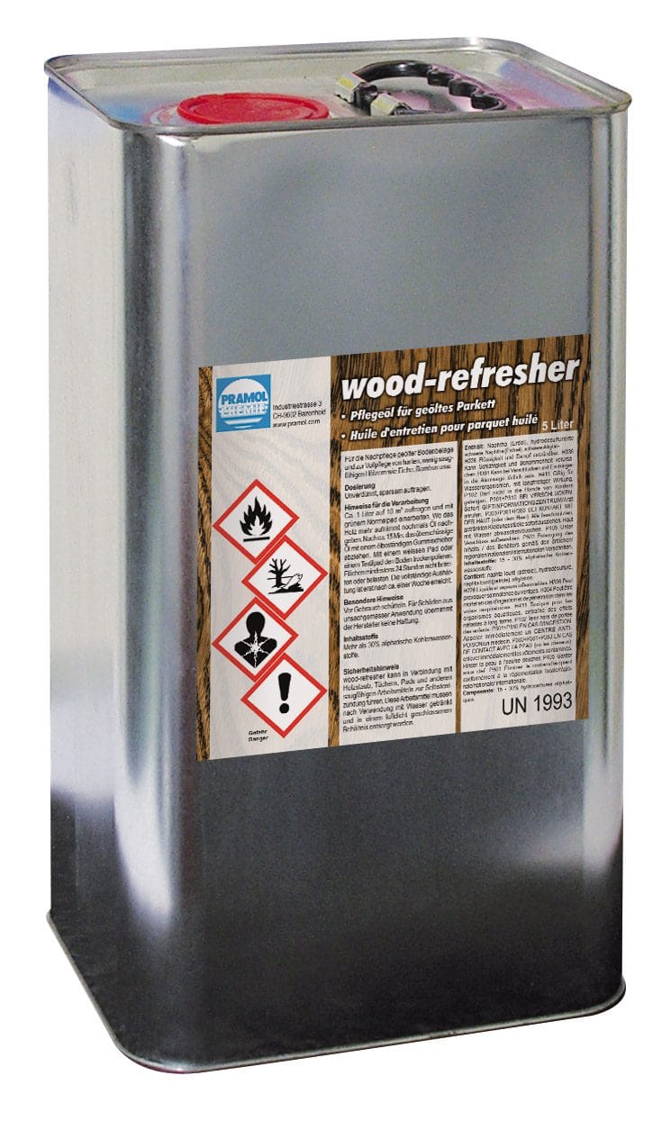 wood-refresher 5 l - Pflegeöl Nachpflege für Holz