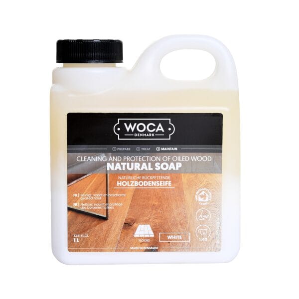 Holzbodenseife Weiss 1L