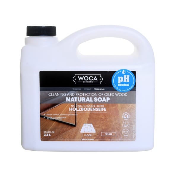 Holzbodenseife Ph Neutral 2.5L Weiss