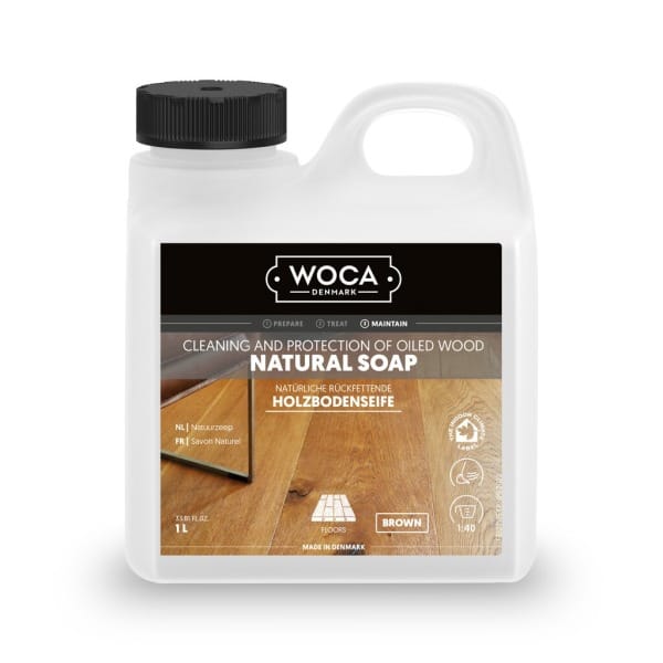 Holzbodenseife Spezial Farben Braun 1L