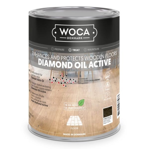 Diamant Öl Aktiv 1L Carbonschwarz