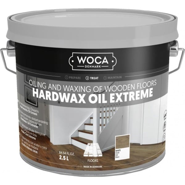 Hartwachsöl Extrem 2.5L Weiss