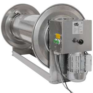 Schlauchaufroller elektrisch