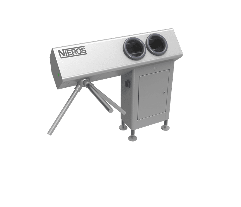 Hand-Hygienestation mit Drehkreuz HG