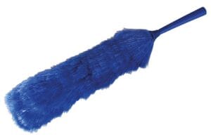 Staubwedel Profi blau, komplett mit Stiel – Bild 1