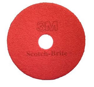 3M Scotch-Brite Super-Pad rot, 5 Stk. 355mm – Bild 1