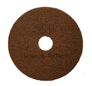 3M Scotch-Brite Super-Pad braun, 5 Stk. 305mm – Bild 1