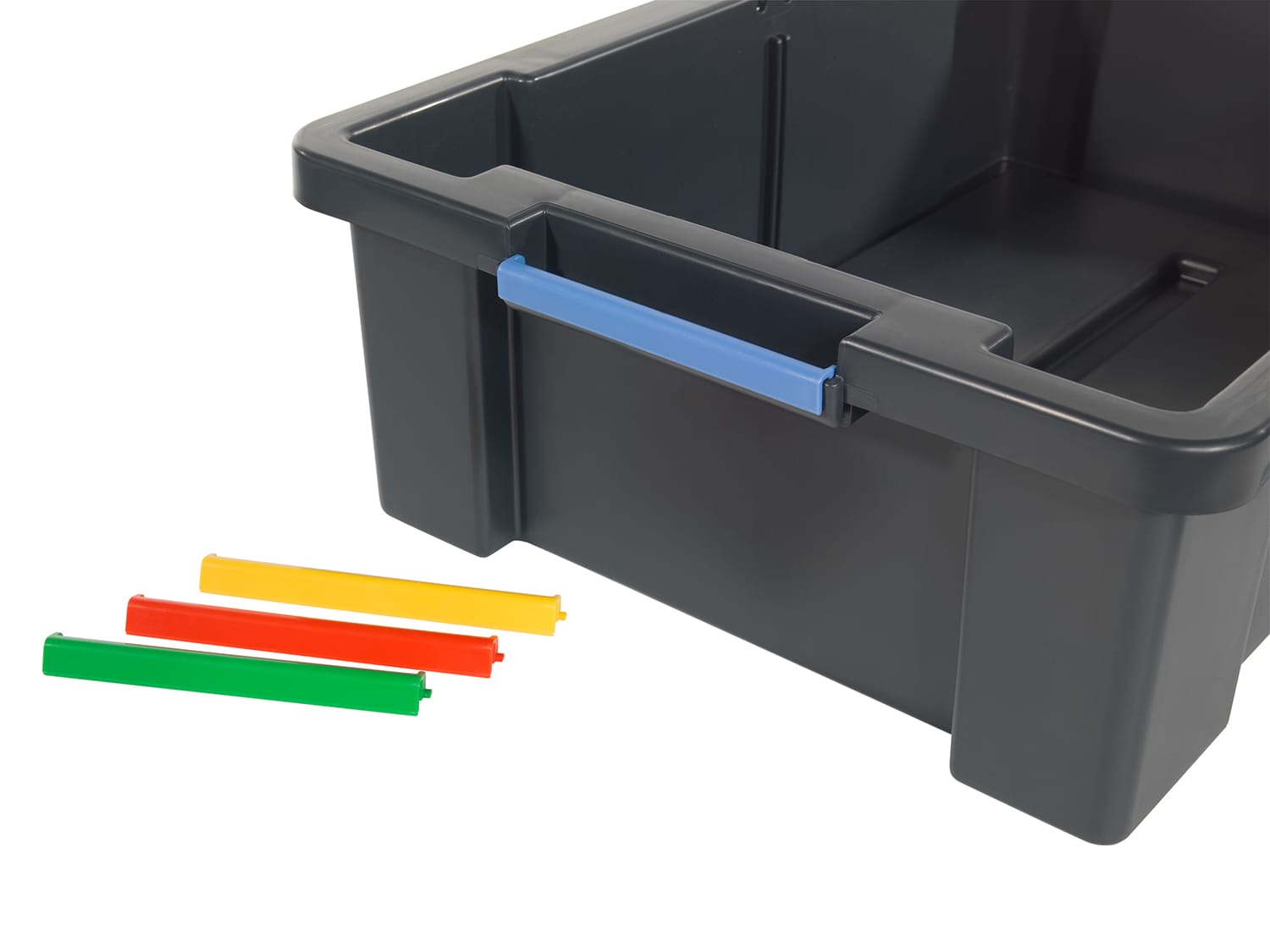 Farbcodierung von Ablagebox grün
