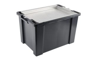 Vortränksieb Edelstahl (für grosse Ablagebox) – Bild 1