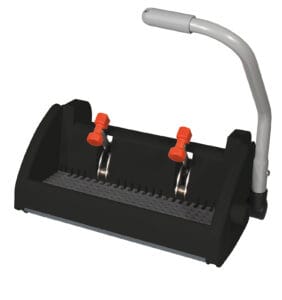 Flachpresse schwarz reflo, pulverbeschichtet – Bild 1