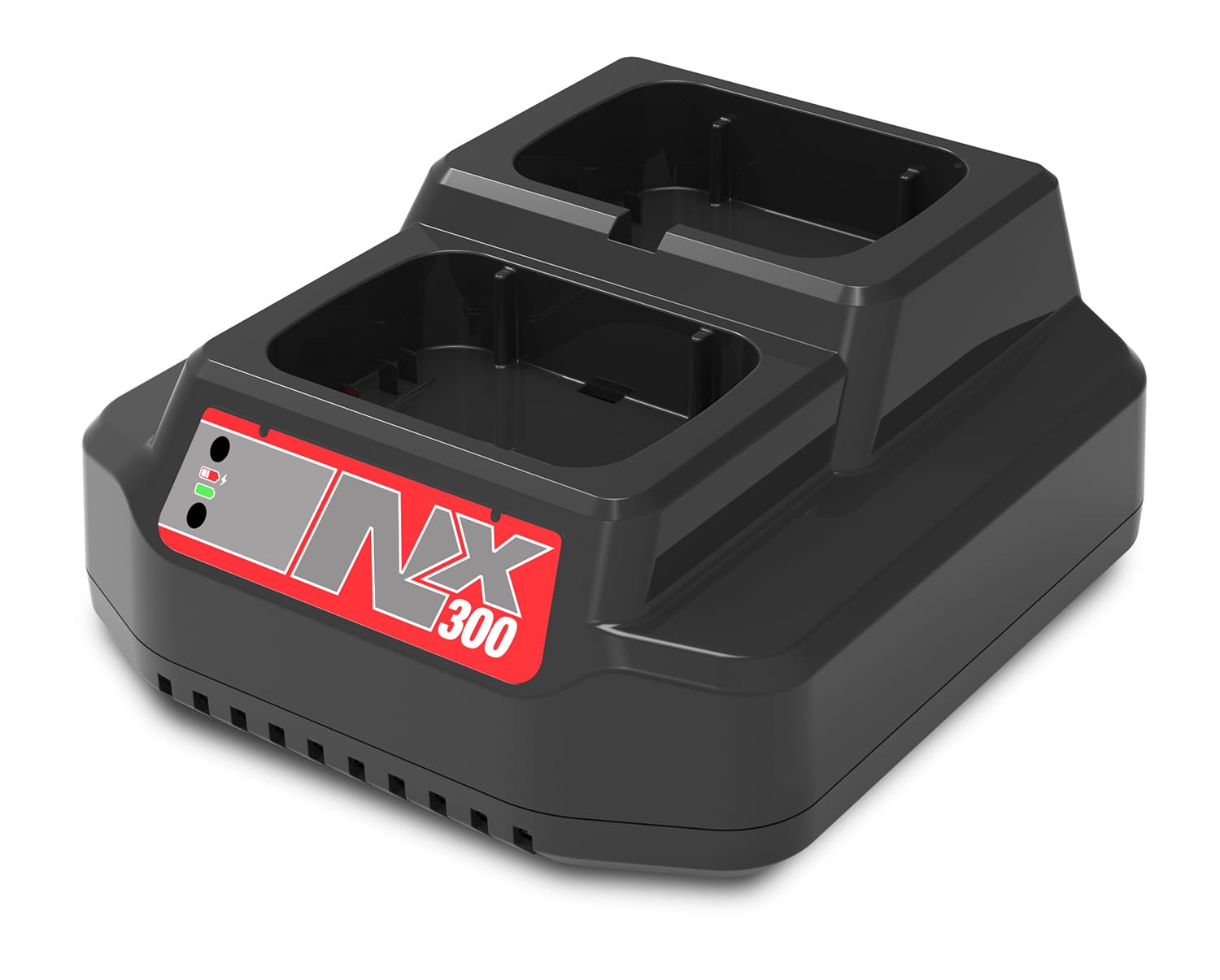 Ladegerät für 2 x Akku NX300 inkl. CH-Netzkabel