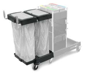 Doppelte Abfalleinheit-Anbausatz (2 x 120 Liter) – Bild 1