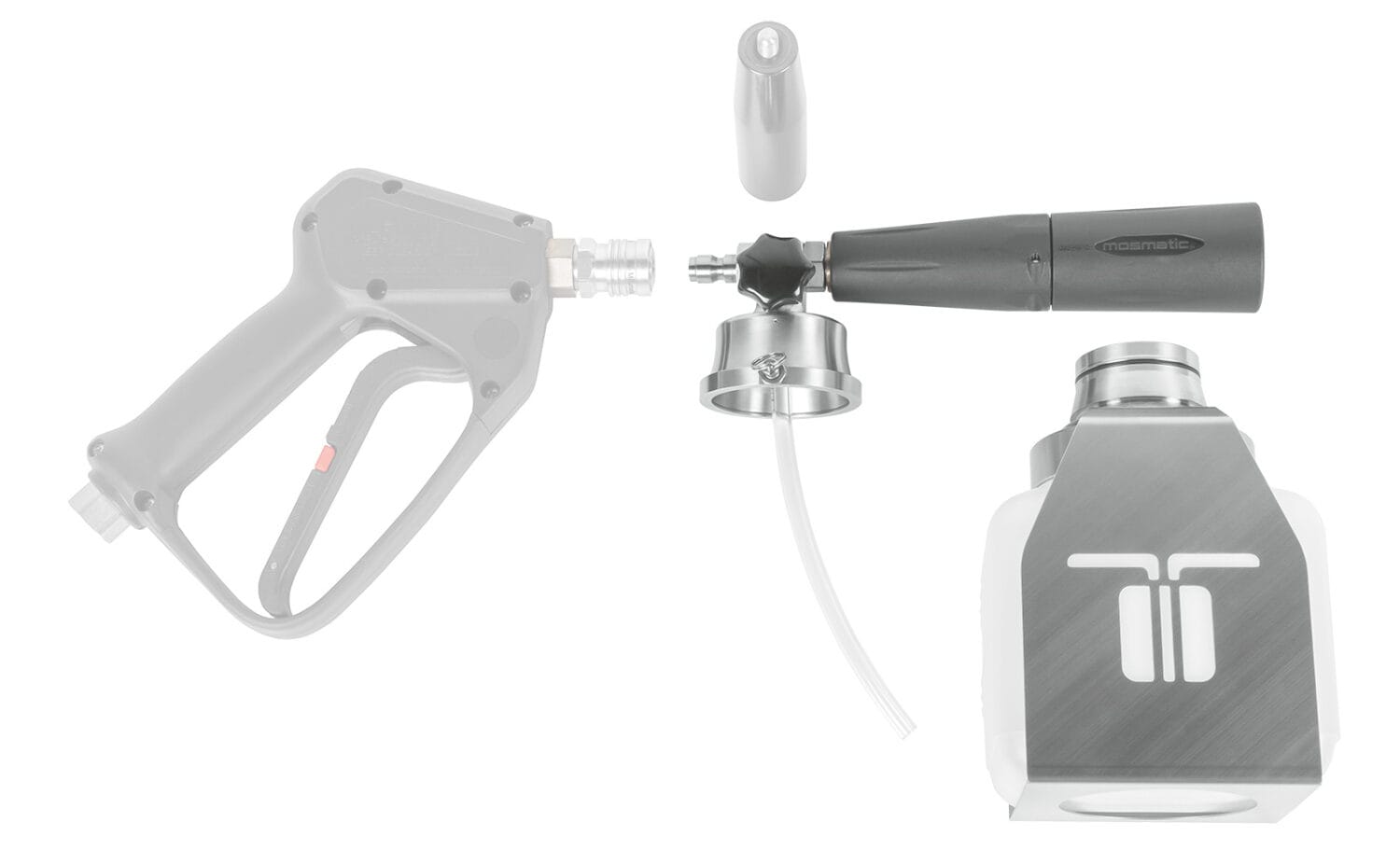 Mosmatic Schaumkanone 11.0 l/min Injektor ø1.4 – Bild 3