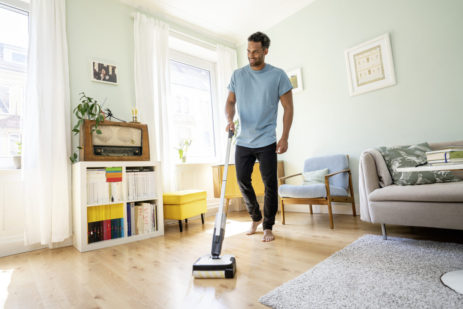 Kärcher FC 2-4 Battery Set Hartbodenreiniger – Bild 4