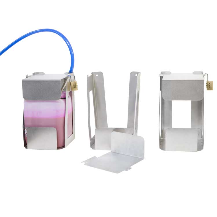 Kanisterhalter 5 L. 320x180x198 mm mit Deckel – Bild 3