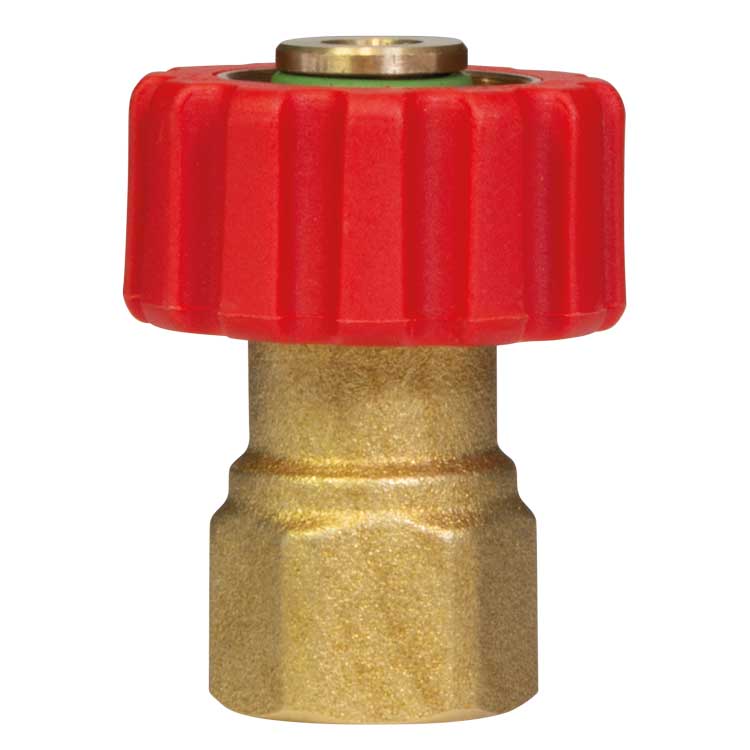 Handverschraubung 22x1,5:3/8"IG Messing