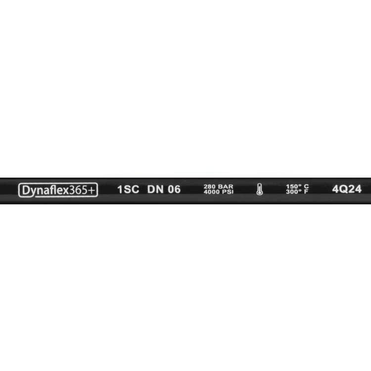Schlauch 1SC-06-280 Bar 150°C SW glatt