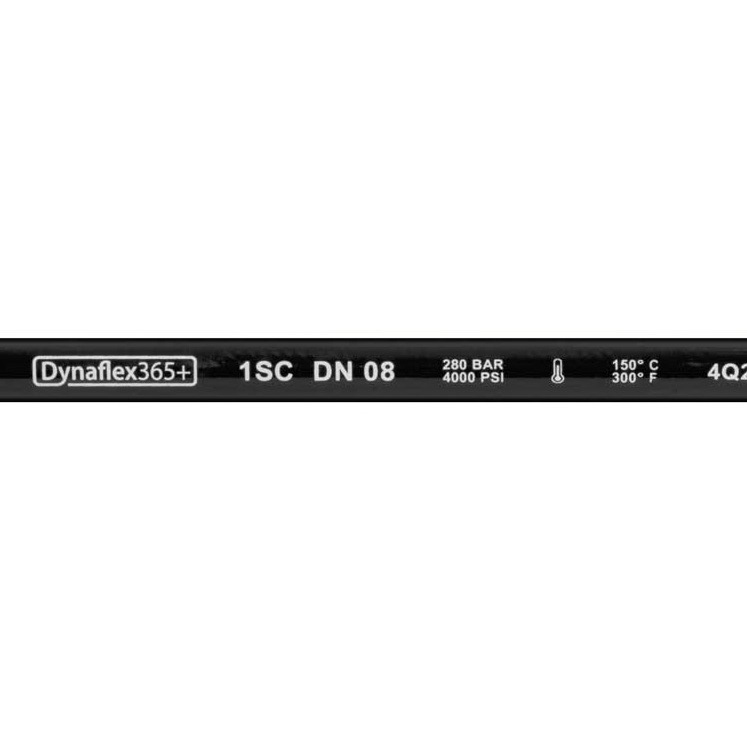 Schlauch 1SC-08-280 Bar 150°C SW glatt