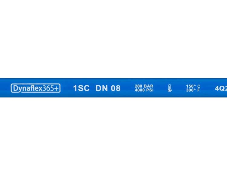 Schlauch 2SC-08-420 Bar 150°C BL glatte Decke