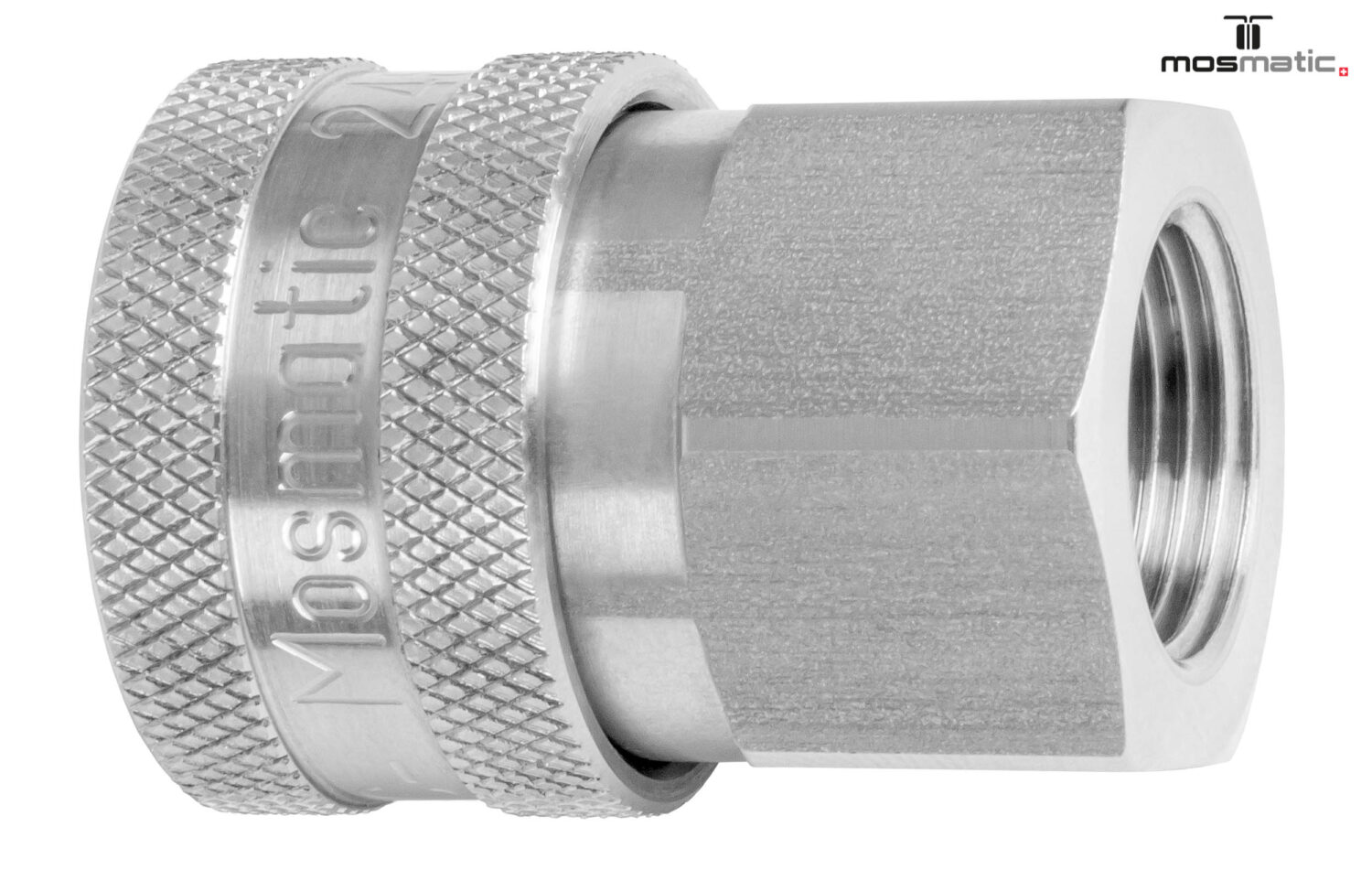 HD-Kupplung INOX Ø15 G3/8"AG
