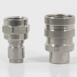 Kupplung ST-3100 3/8"IG Edelstahl Vulkanisiert – Bild 2