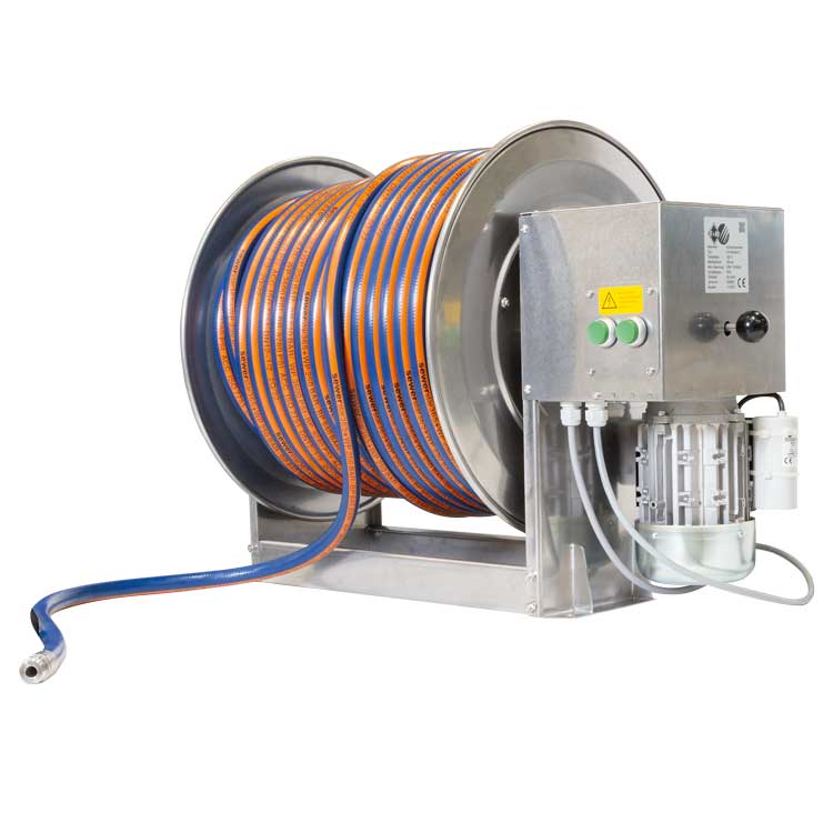 Schlauchtrommel STKI 100M. 1/2″ VA 12V DC – Bild 4