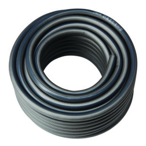 GEKA plus Wasserschlauch 110, 5/8" - 15 mm, 25 m PVC 5-lagig grau-dunkelgrau – Bild 2