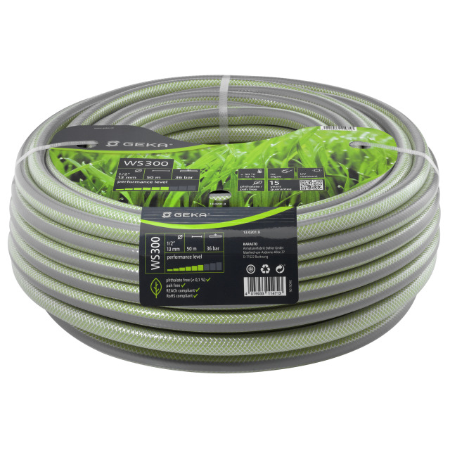 GEKA plus Wasserschlauch WS300, 1/2" - 13 mm, 50 m PVC